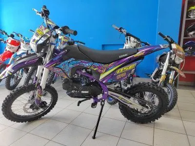 Питбайк BSE (БСЕ) MX125 17/14 Purple Dragon
