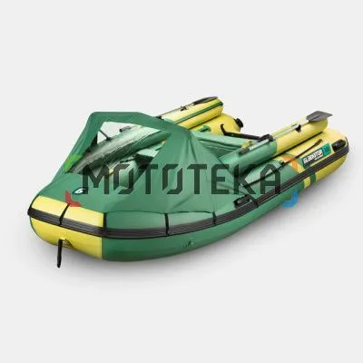 Лодка ПВХ GLADIATOR (Гладиатор) E 380 X PRO зеленый/оливковый