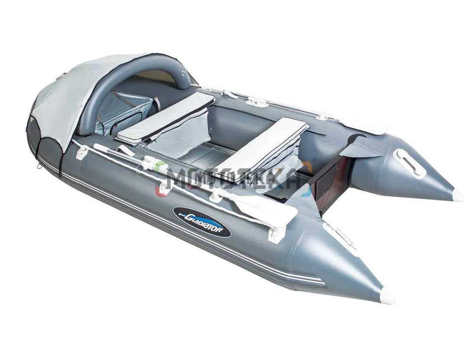 Лодка ПВХ GLADIATOR (Гладиатор) C 330 AL тёмно-серый