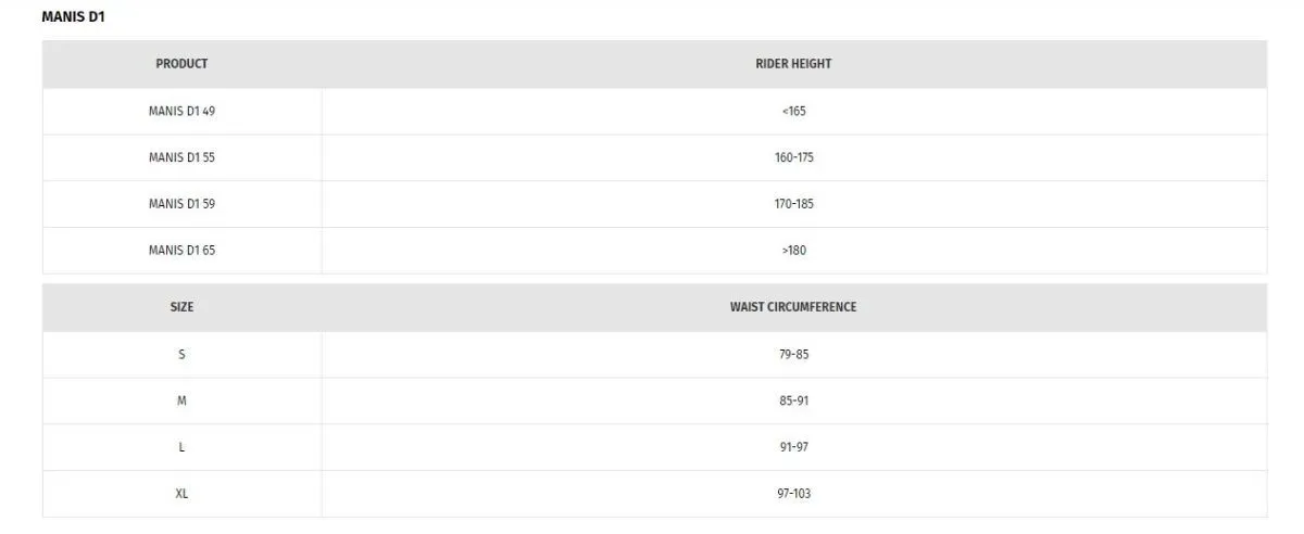 Защита спины Dainese (Дайнез) MANIS D1 65 Black S