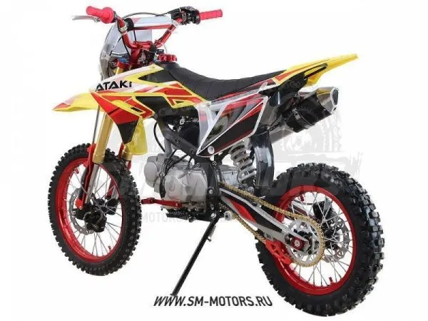 Питбайк ATAKI (Атаки) START YX125EM 17/14 SZ Limited Edition (эл. стартер) (2020) | Мототека