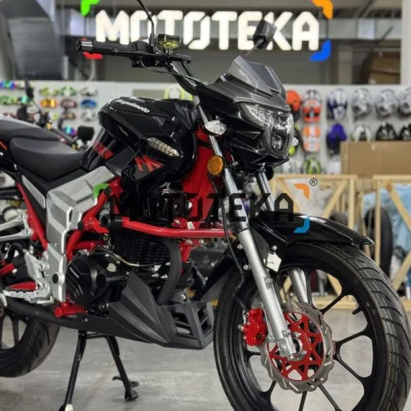 Мотоцикл дорожный Regulmoto (Регулмото) Raptor NEW чёрный с ПТС | Мототека