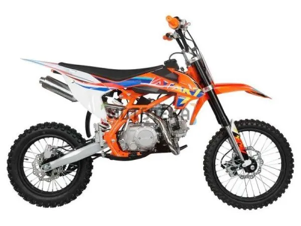 Питбайк ATAKI (Атаки) PRIME 125 17/14 (механ. сцепл.. эл. стартер 2023 г.) (заводская упаковка. 1560012-789-3452) | Мототека