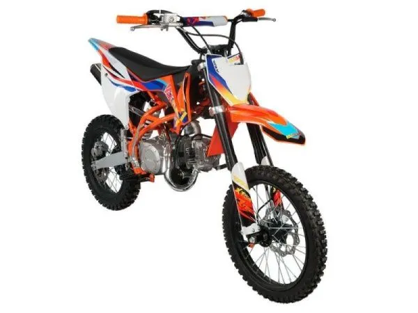 Питбайк ATAKI (Атаки) PRIME 125 17/14 (механ. сцепл.. эл. стартер 2023 г.) (заводская упаковка. 1560012-789-3452) | Мототека