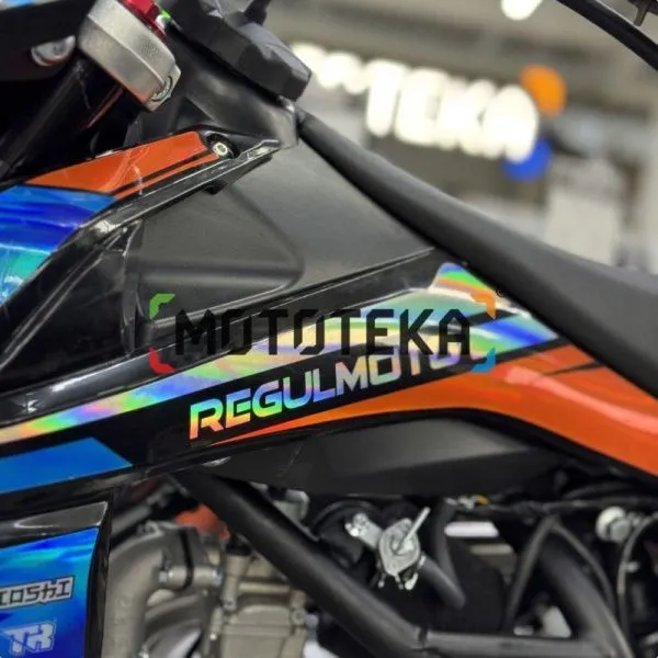 Питбайк Regulmoto (Регулмото) PILOT EM 17/14 чёрный/оранжевый | Мототека