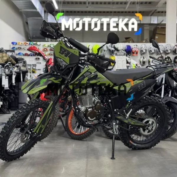 Мотоцикл кроссовый / эндуро Regulmoto (Регулмото) Sport - 003 Z хаки с ПТС | Мототека