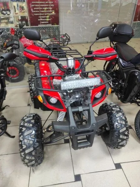Квадроцикл детский MIC (Made in China) 125 красный (машинокомплект) | Мототека