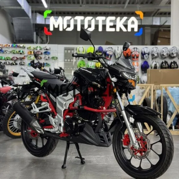 Мотоцикл дорожный Regulmoto (Регулмото) Raptor NEW чёрный с ПТС | Мототека