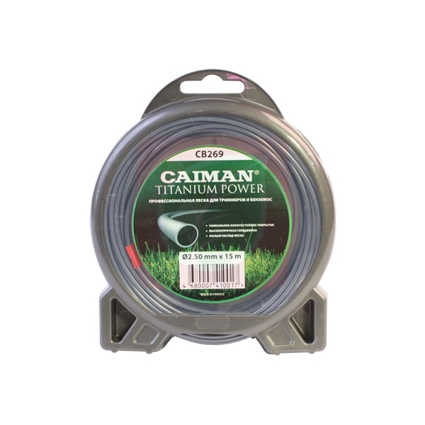 Профессиональная леска Caiman Titanium Power 2,5 мм/15 м (CB269)