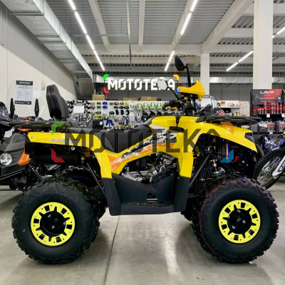 Квадроцикл GLADIATOR (Гладиатор) F200 жёлтый (машинокомплект)