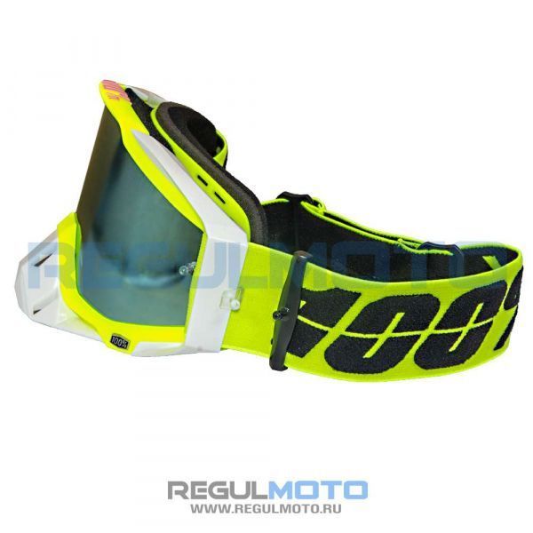 Очки 100% RACECRAFT чёрный матовый | Мототека