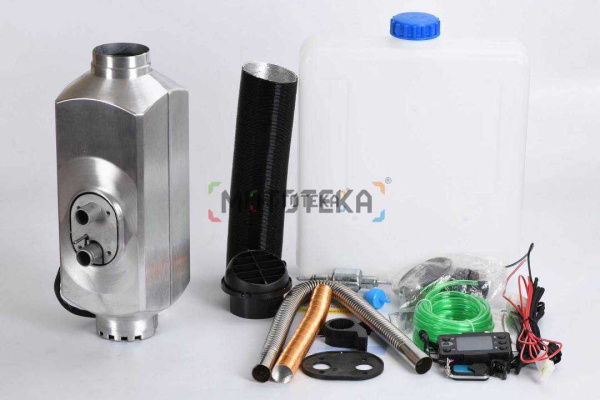 Отопитель дизельный автономный Kyoda (Кьёда) XD-17 без корпуса (Фен Алюминий) 24 вольт 5кВт